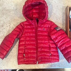 3T pole winter coat,lightly used.More kids polo and Zara boys and girls clothes.